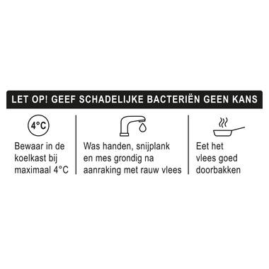 CONSUMENTENSTICKER PLUIMVEE  500st